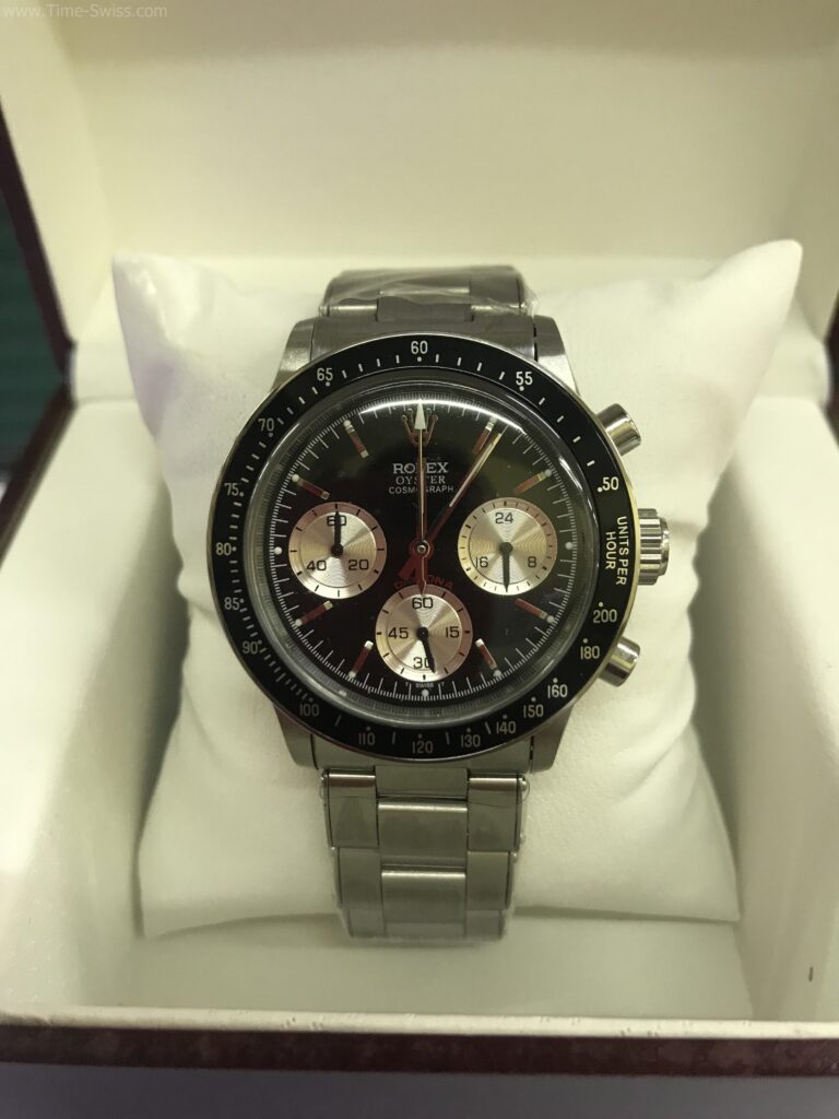 Rolex Daytona Panda Ceramic Black 40mm CC หน้าดำ ขอบฟิล์ม 01