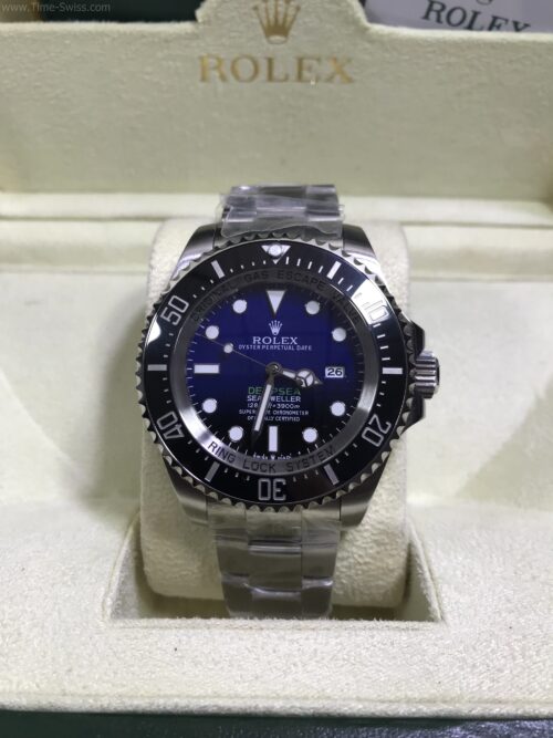 Rolex Deepsea Ceramic Blue Black Dial 43mm CC