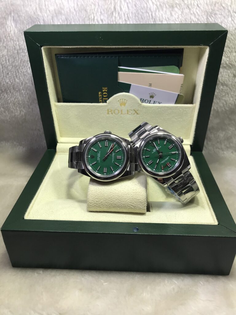 Rolex Oyster Perpetual Green Dial 36mm-41mm หน้าเขียว 06