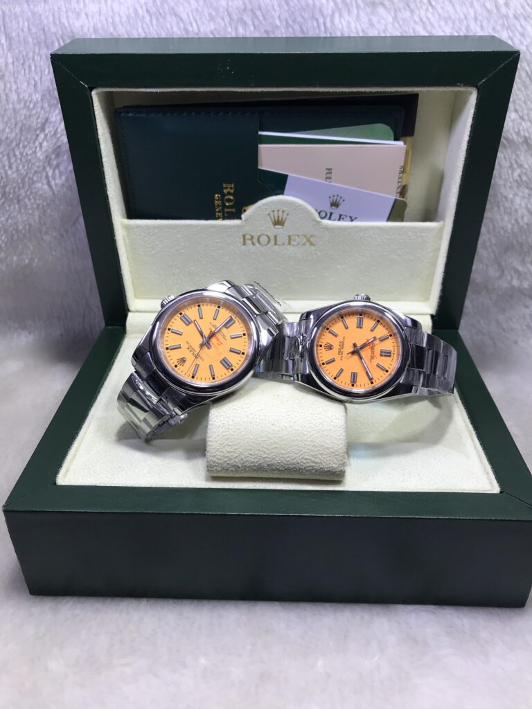 Rolex Oyster Perpetual Yellow Dial 36mm-41mm หน้าเหลือง 07