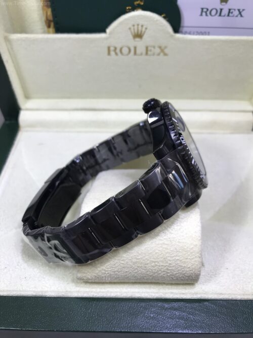 Rolex Sea Dweller PVD Black Dial Font Red 40mm