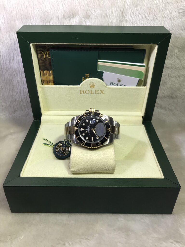 Rolex Submariner Two Tone Ceramic Black Dial 40mm CC 2k หน้าดำ ขอบเซลามิก 08