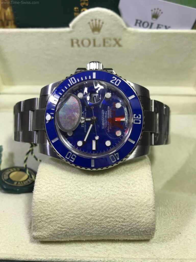 Rolex Submariner Ceramic Blue Dial 40mm หน้าน้ำเงิน ขอบเซลามิกน้ำเงิน 06