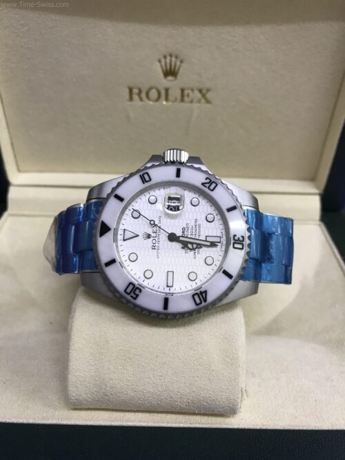 Rolex Submariner Ceramic White Dial 40mm