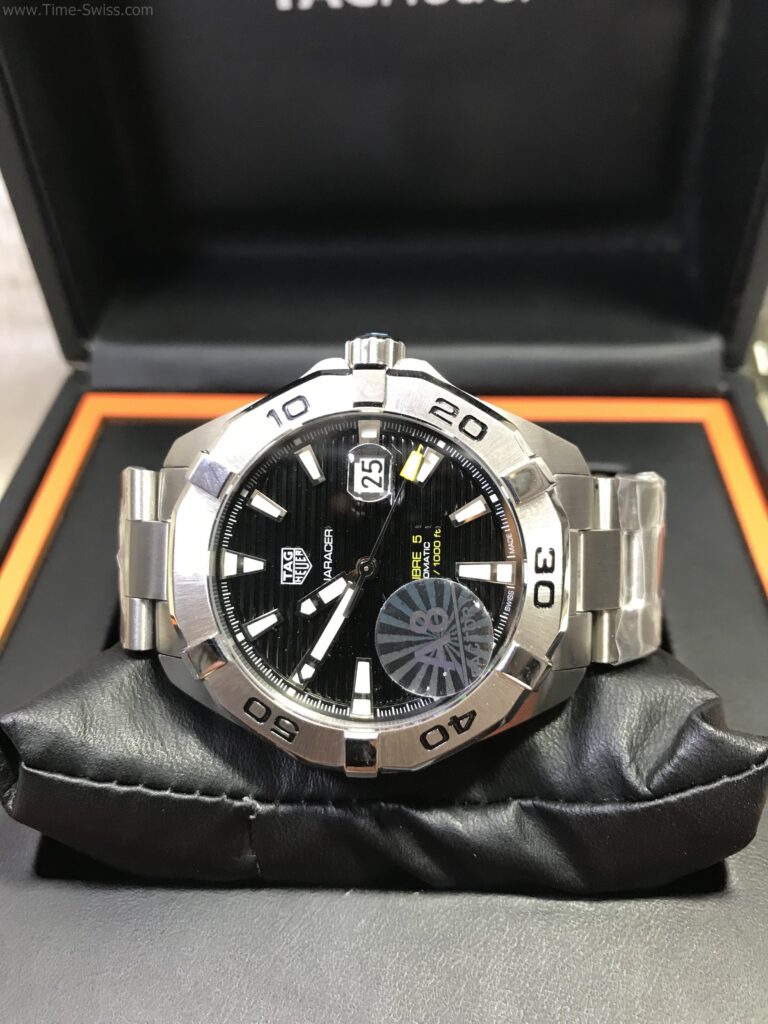 TAG Heuer Aquaracer Calibre5 300M Black Dial 42mm A8 CC หน้าดำ 06