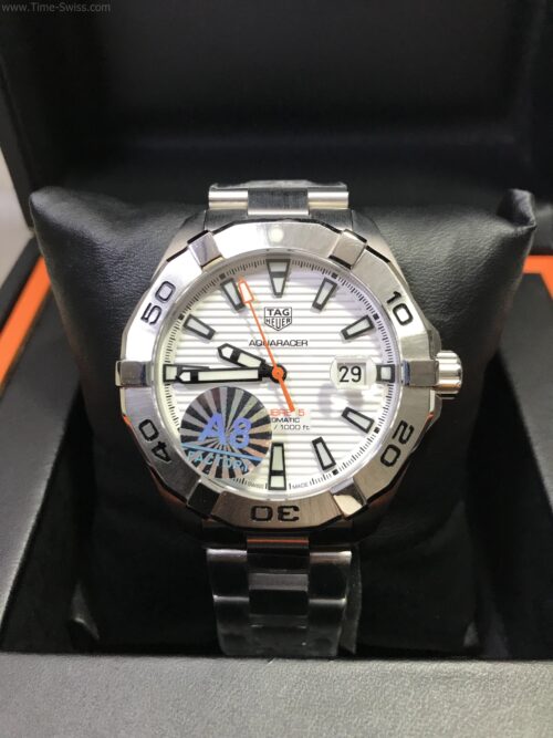 TAG Heuer Aquaracer Calibre5 300M White Dial 42mm A8 CC