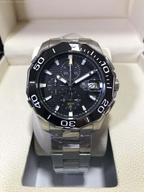 TAG Heuer Aquaracer Calibre7 300M Black Dial 43mm