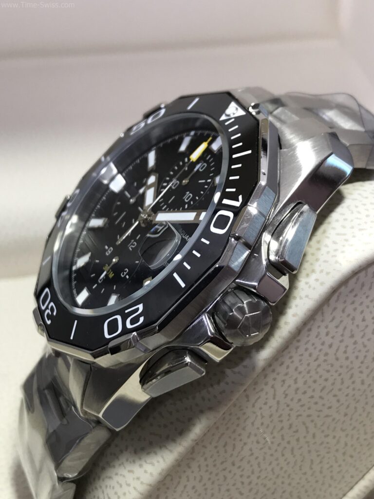 TAG Heuer Aquaracer Calibre7 300M Black Dial 43mm CC ขอบเซลามิก 02