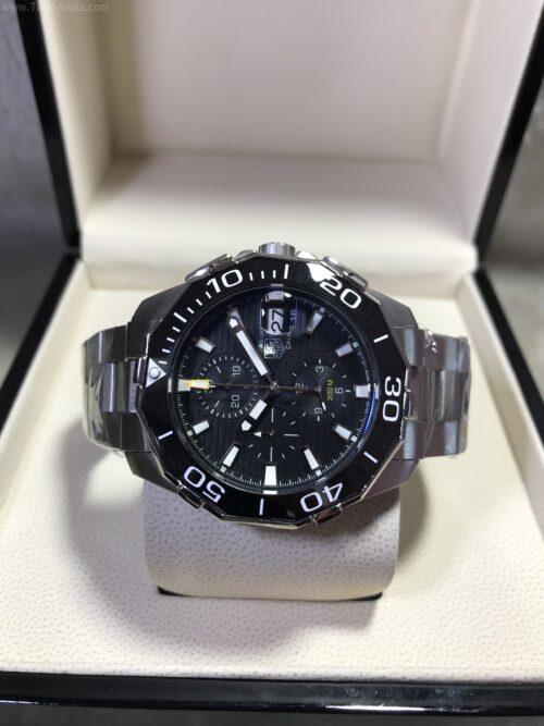 TAG Heuer Aquaracer Calibre7 300M Black Dial 43mm