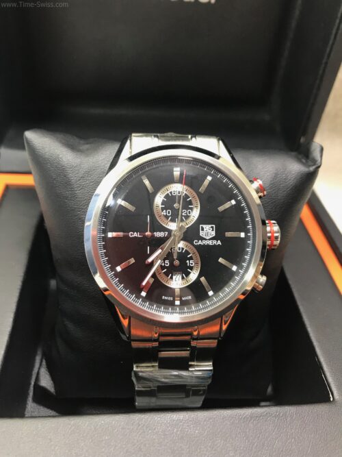 TAG Heuer Carrera Black Dial 1887 40mm