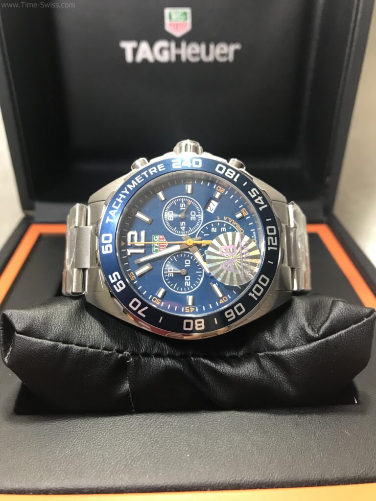 TAG Heuer Formula1 Blue-Dial 43mm A8 CC หน้าน้ำเงิน 3วงนอน 01