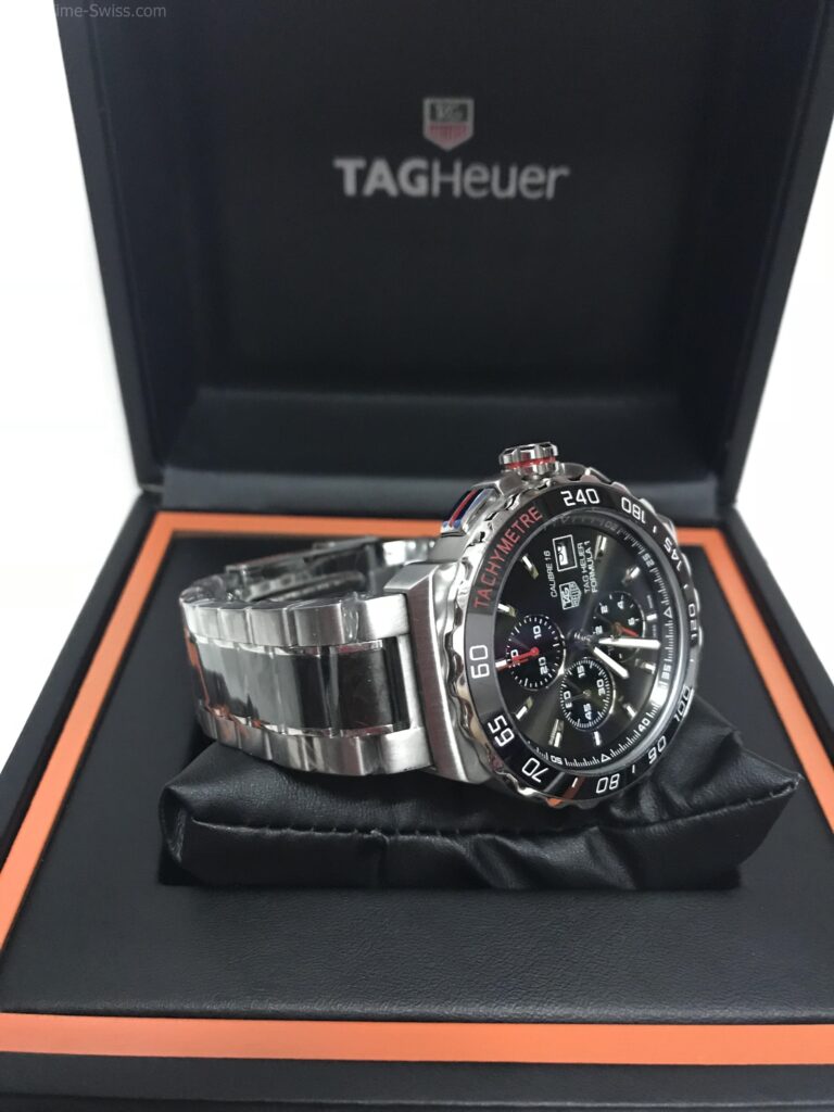 TAG Heuer Formula1 PVD Chronograph 43mm Black Dial หน้าดำเงา 3วงตั้ง 04