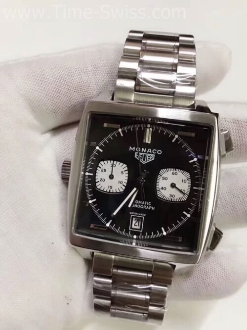 TAG Heuer Monaco Black Blue Dial 40mm Steel มีให้เลือก 3หน้า