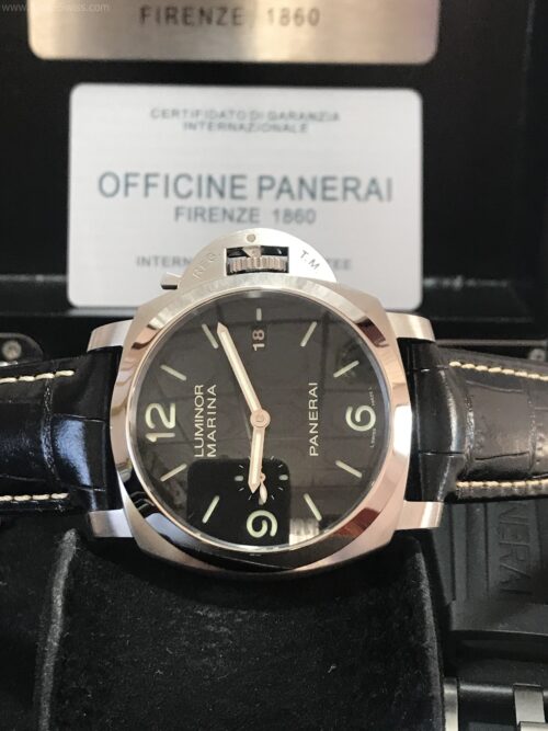 Panerai PAM312 1950 Black Dial 44mm Swiss