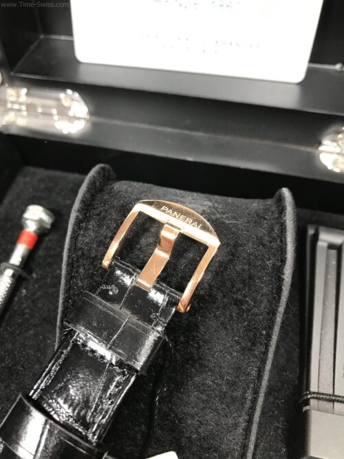 Panerai PAM908 Rose Gold Black Dial 42mm Swiss