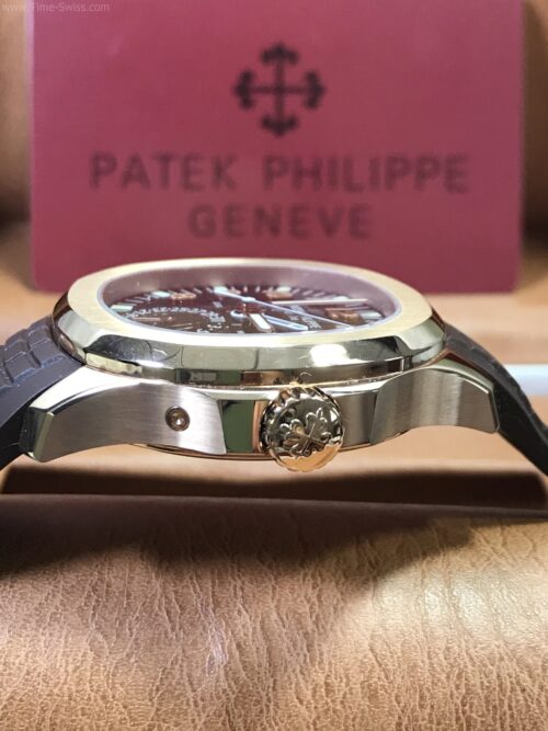 Patek Philippe Aquanaut 5164R Rose Gold Rubble 41mm Swiss