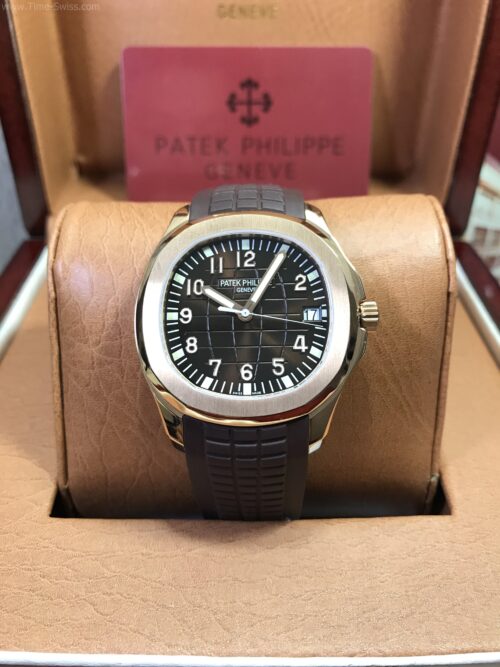 Patek Aquanaut 5167R Rose Gold Rubble 40mm ZF Swiss