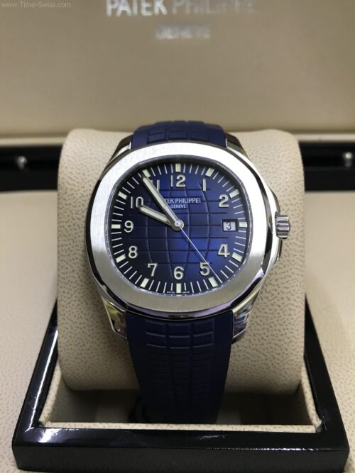 Patek Aquanaut 5168G Blue Dial Rubble 42mm ZF Swiss