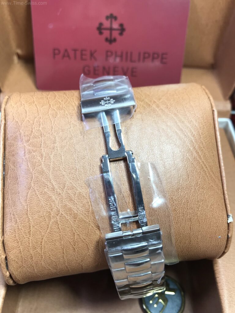 Patek Nautilus 5711 Blue Dial 40mm 3K Swiss เรือนเงิน หน้าน้ำเงิน สายเหล็ก 05