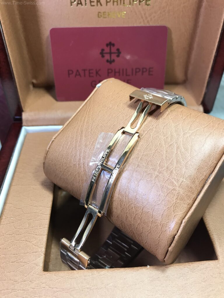 Patek Nautilus 5711 Rose Gold Brown Dial 40mm PPF Swiss เรือนทอง หน้าน้ำตาล สายทอง 04