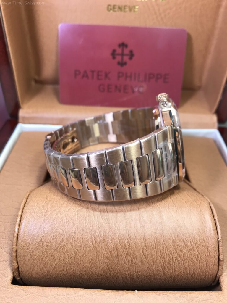 Patek Nautilus 5711-1R Rose Gold Brown Dial 40mm Swiss เรือนทอง หน้าน้ำตาล สายทอง 03