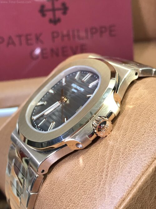 Patek Nautilus 5711-1R Rose Gold Grey Dial 40mm PPF Swiss