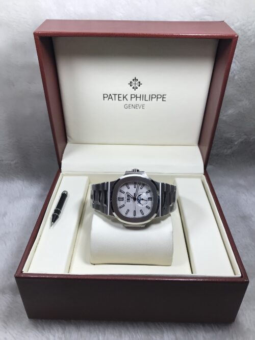 Patek Nautilus Moon 5726-1A White Dial 40mm PPF Swiss