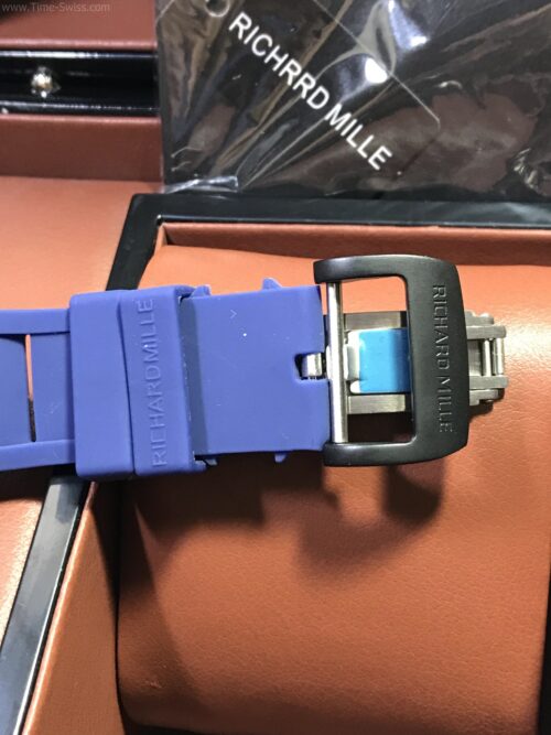 Richard Mille Dragon PVD Blue Dial Rubber 43mm Swiss