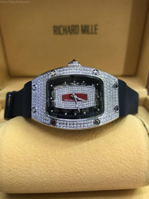 Richard Mille RM007 Diamond Red Dial 28mm Ladies JF Swiss