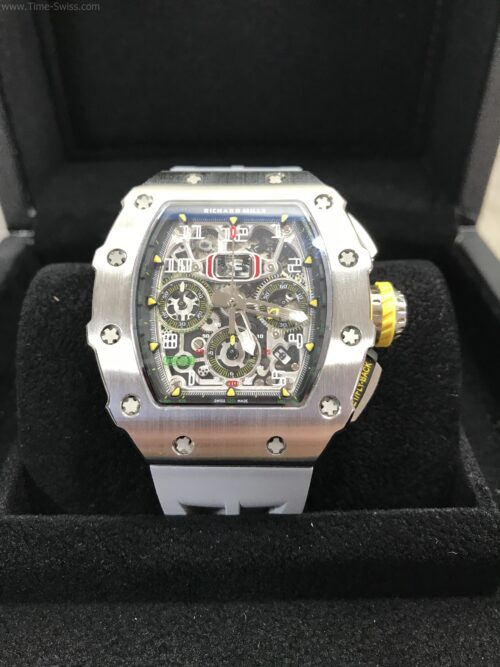 Richard Mille RM011-03RG003 Grey Rubber 42mm KV Swiss