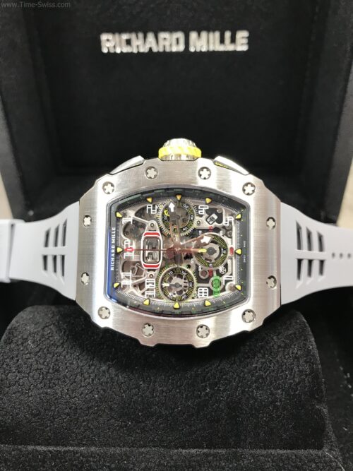 Richard Mille RM011-03RG003 Grey Rubber 42mm KV Swiss