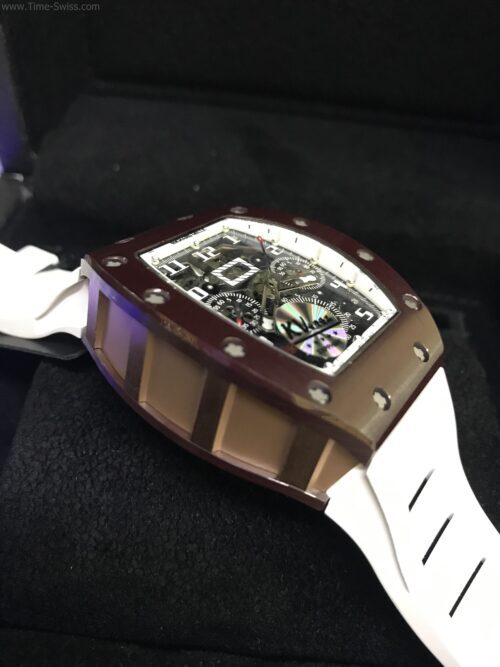 Richard Mille RM011 Flyback Brown Ceramic 42mm KV Swiss