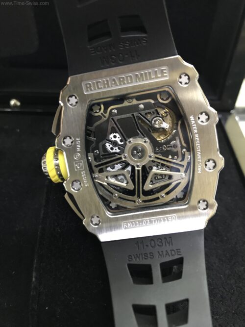 Richard Mille RM011-03 Black Dial 42mm Rubber KV Swiss