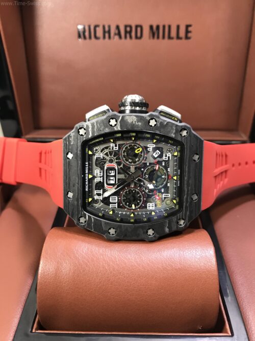 Richard Mille RM011-03 Carbon Red Rubber 42mm Swiss