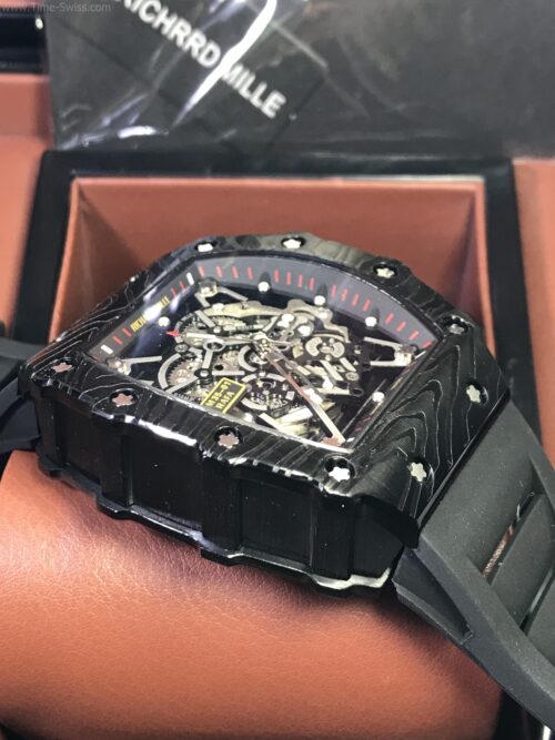 Richard Mille RM035 Carbon Rubber 43mm Swiss