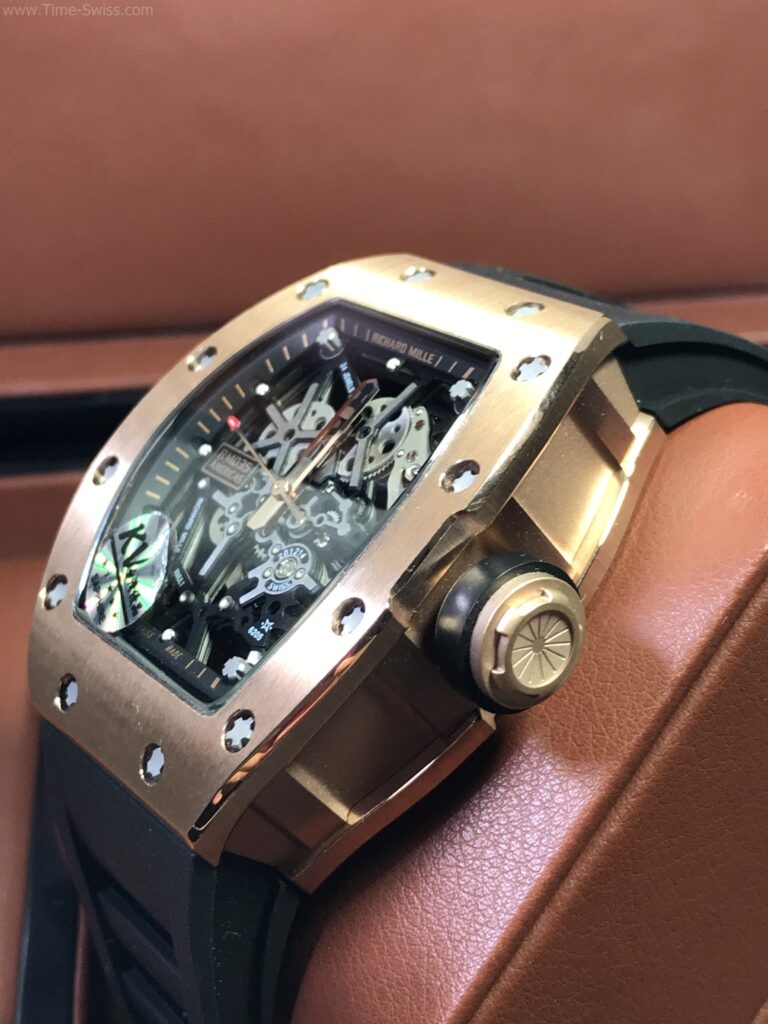 Richard Mille RM035 Gold Toro 39mm KV Swiss เรือนทอง หน้าเปลือย 02