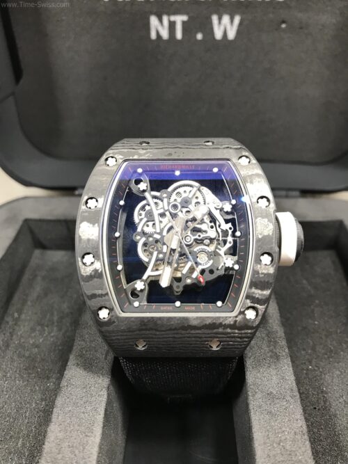 Richard Mille RM035 Rafael Nadal Carbon Black Cloth 42mm KV Swiss