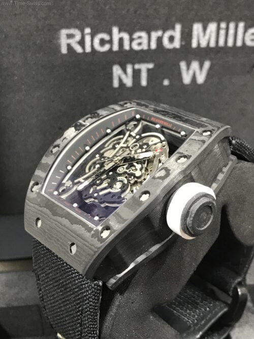 Richard Mille RM035 Rafael Nadal Carbon Black Cloth 42mm KV Swiss