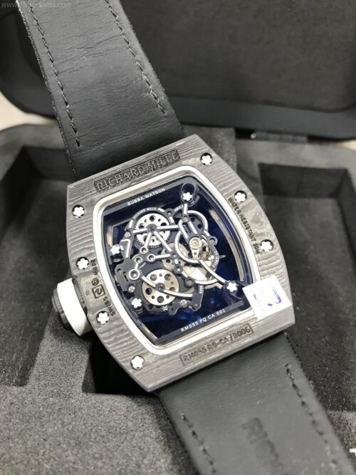 Richard Mille RM035 Rafael Nadal Carbon Black Cloth 42mm KV Swiss