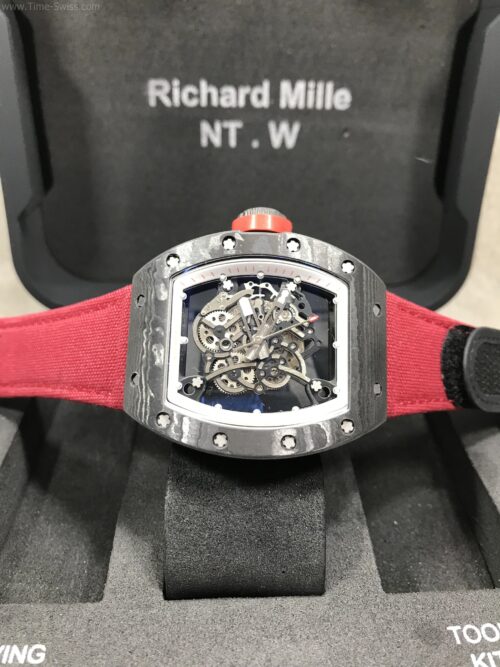 Richard Mille RM035 Rafael Nadal Carbon Red Cloth 42mm KV Swiss