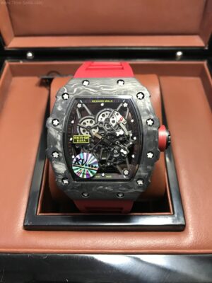 Richard Mille RM035-02 PVD Red Rubber 43mm KV Swiss