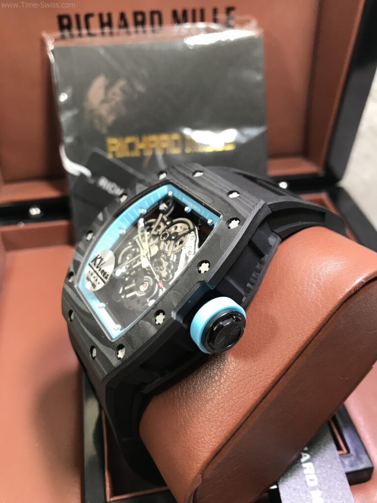 Richard Mille RM055 Marina Circuit Carbon Rubber 42mm KV Swiss ขอบในฟ้า เรือนรมดำลาย 02