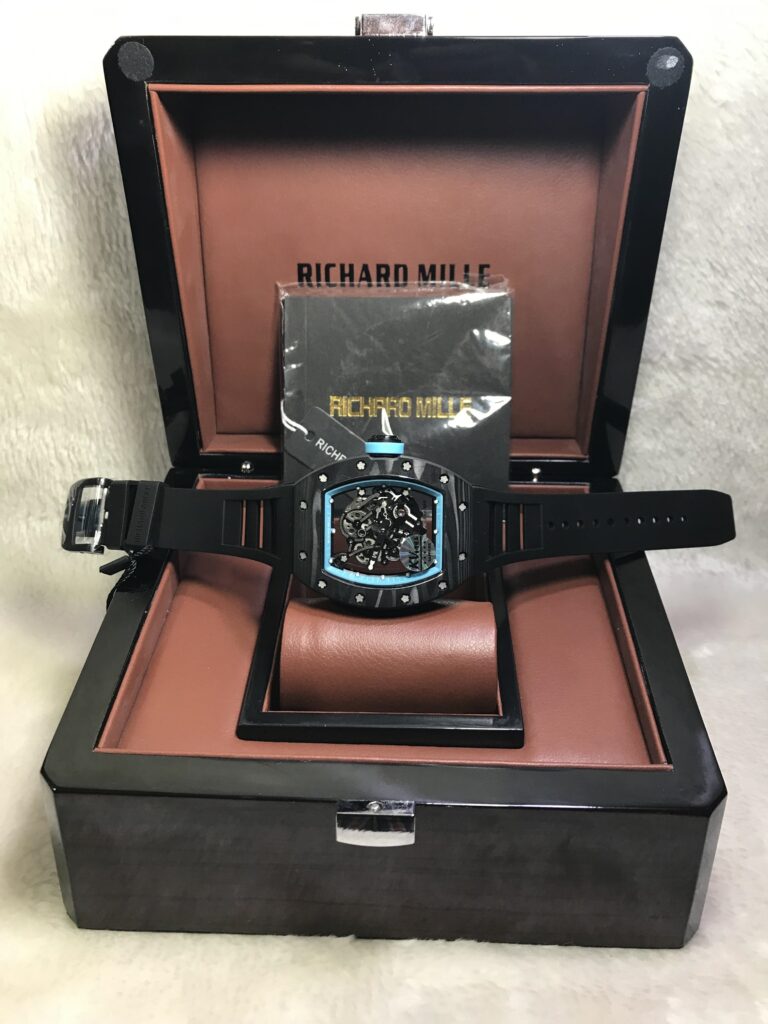 Richard Mille RM055 Marina Circuit Carbon Rubber 42mm KV Swiss ขอบในฟ้า เรือนรมดำลาย 07