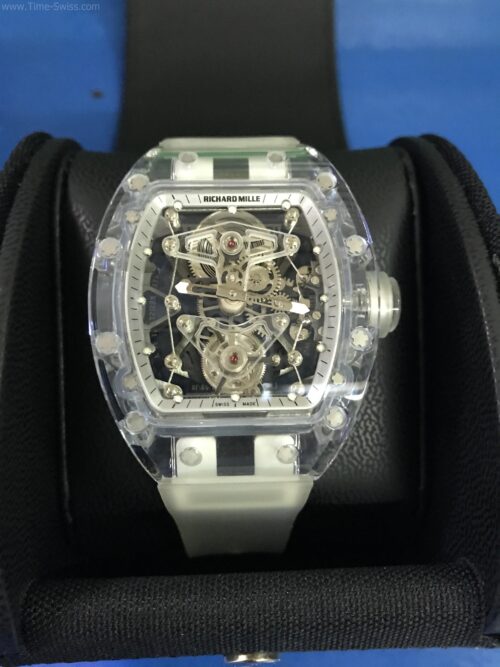 Richard Mille RM056-02 Tourbillion White Crystal Skeleton 42mm Swiss