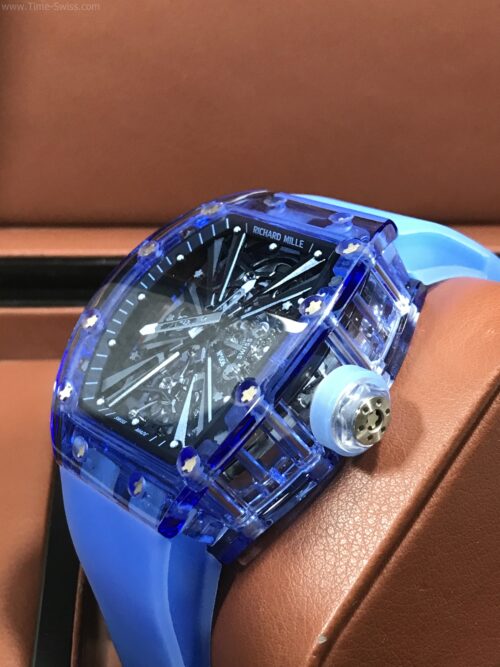 Richard Mille RM1201 Acrylic Blue Tourbillion 42mm RMF Swiss