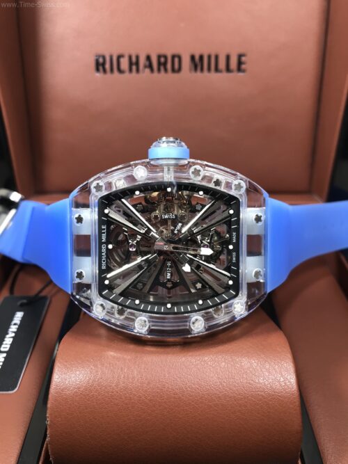 Richard Mille RM1201 Tourbillion Blue Rubber 42mm RMF Swiss