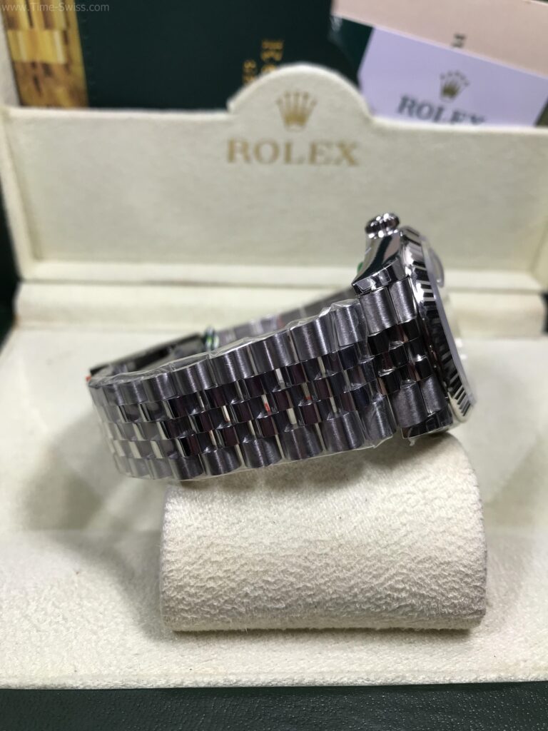 Rolex Datejust Black Jubilee 36mm Clean Swiss เรือนเงิน หน้าดำขีด สายจูบีลี่5ข้อ 03