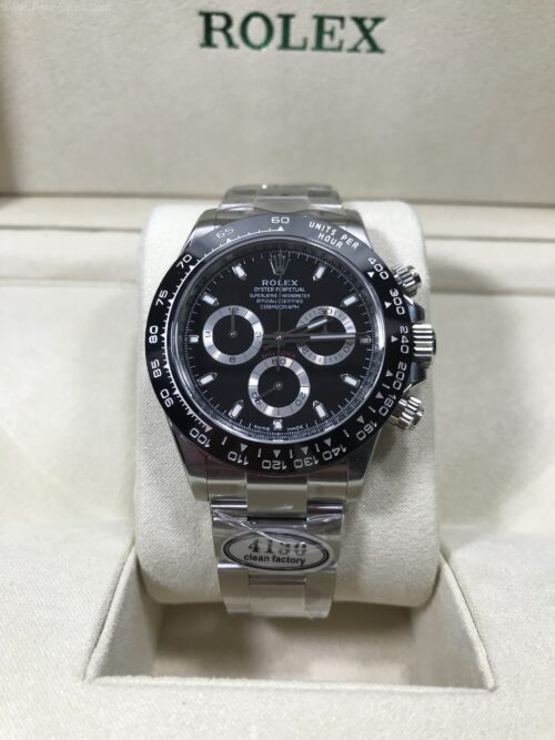 Rolex Daytona Ceramic 116500 Black Dial 40mm Clean V2 Swiss