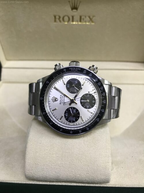 Rolex Daytona Vintage Paul Newman 6241 White 37mm InWhite