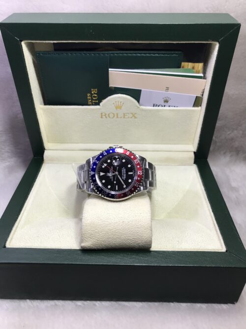 Rolex GMT Master II Red-Blue Pepsi Vintage 40mm 2836 Swiss